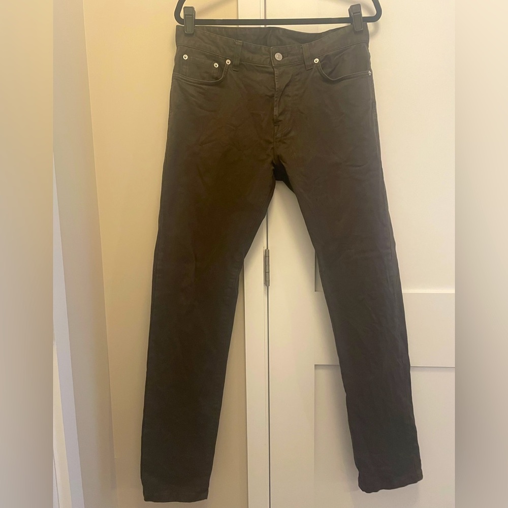Buck Mason, Maverick Slim Pant, Size 32x34, 12oz harbor twill